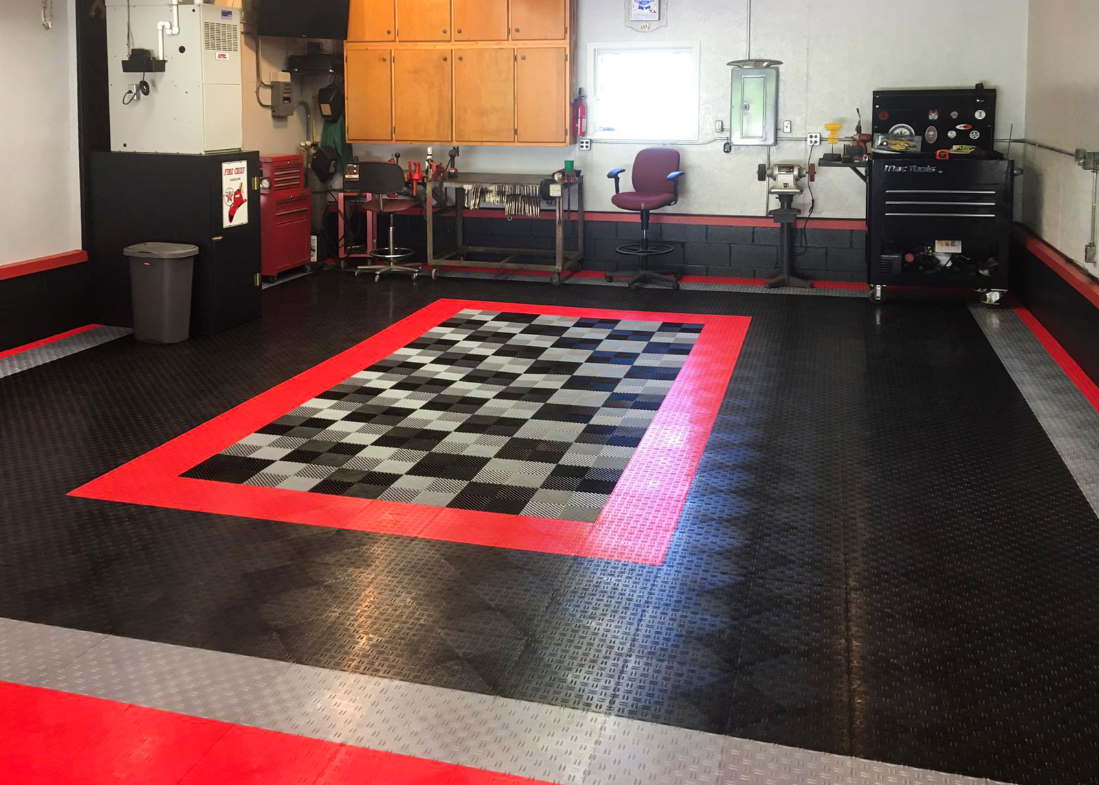 Cheap Garage Flooring Tiles Flooring Ideas