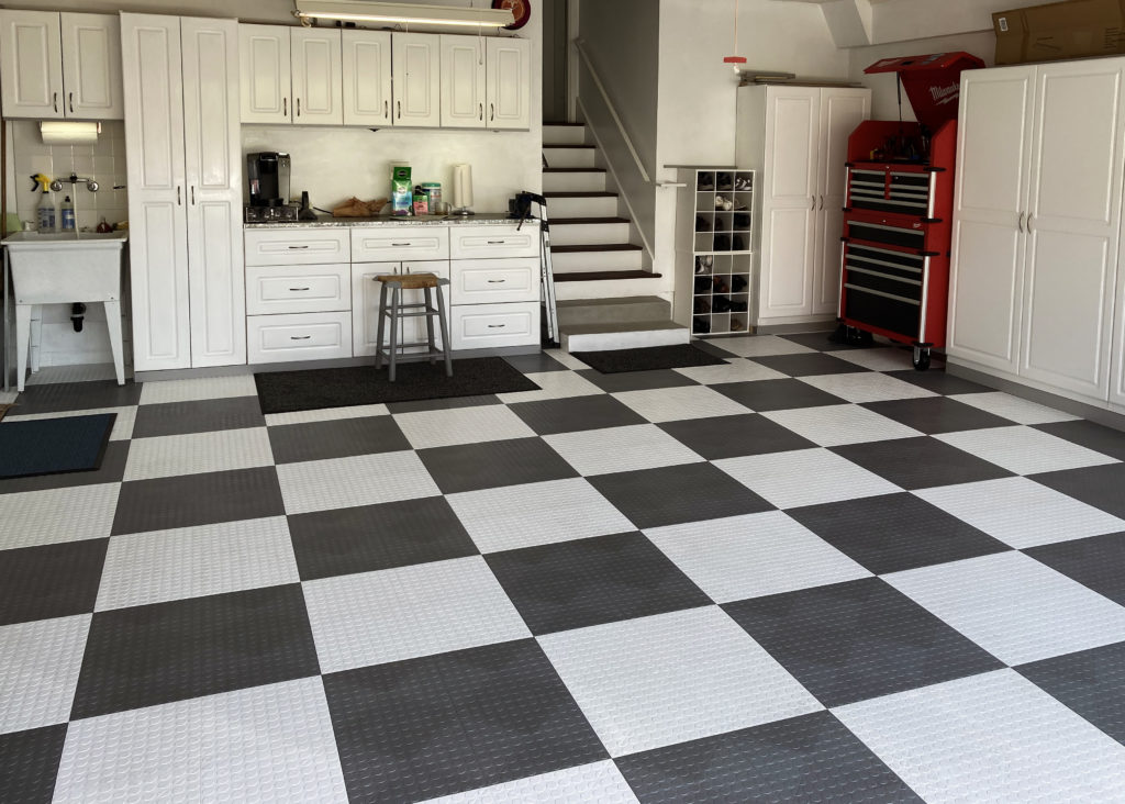 GarageDeck Coin-Top Garage Floor Tiles | Garage Flooring | USA Made