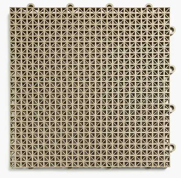 Single Duragrid Deck Tile made from polypropylene
